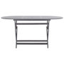 Voir la diapositive 2 : VIDAXL Table de jardin pliable 160x85x75 cm Bois d'acacia massif