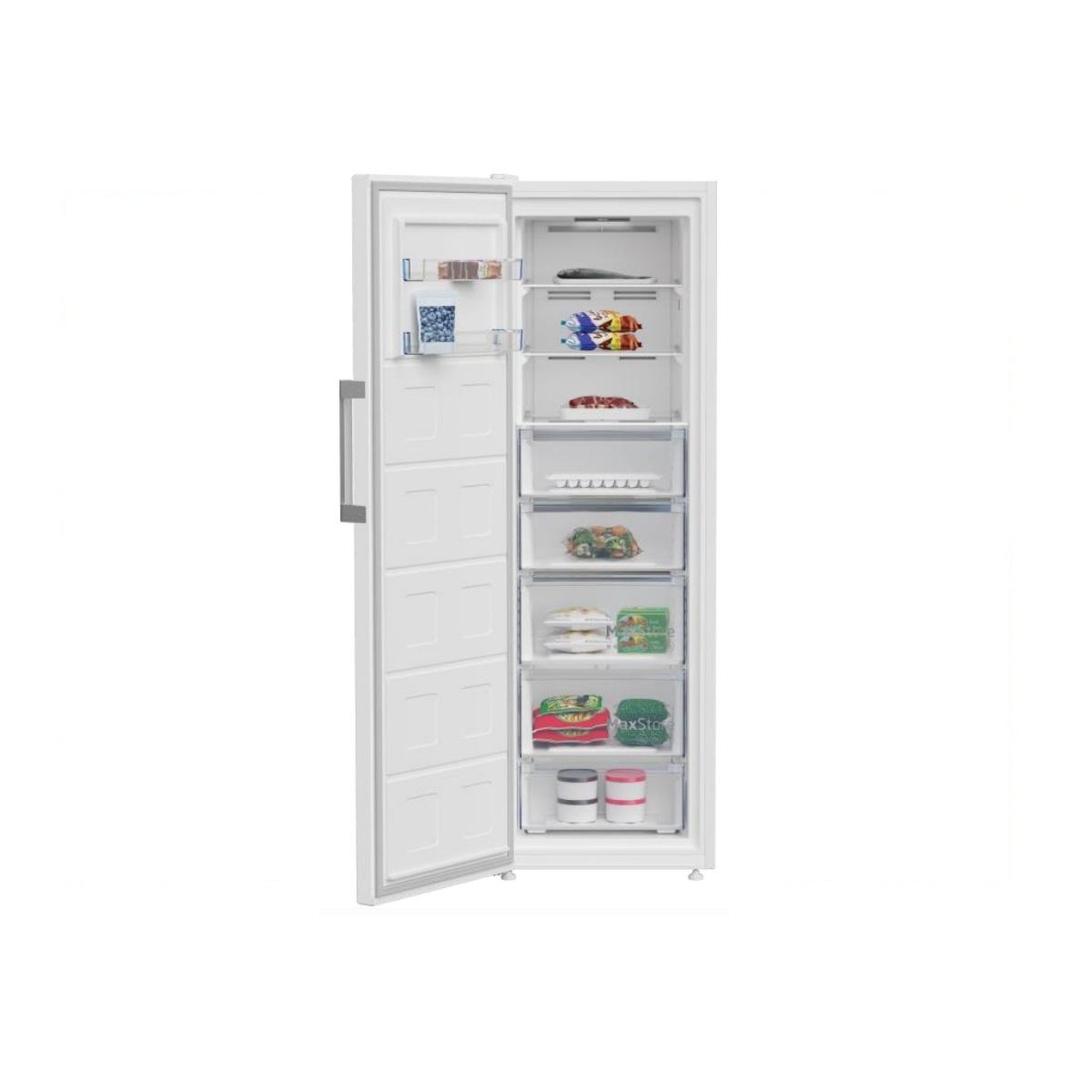 Voir la diapositive 3 : Beko Congélateur armoire 60cm 286l nofrost - B3RMFNE314W
