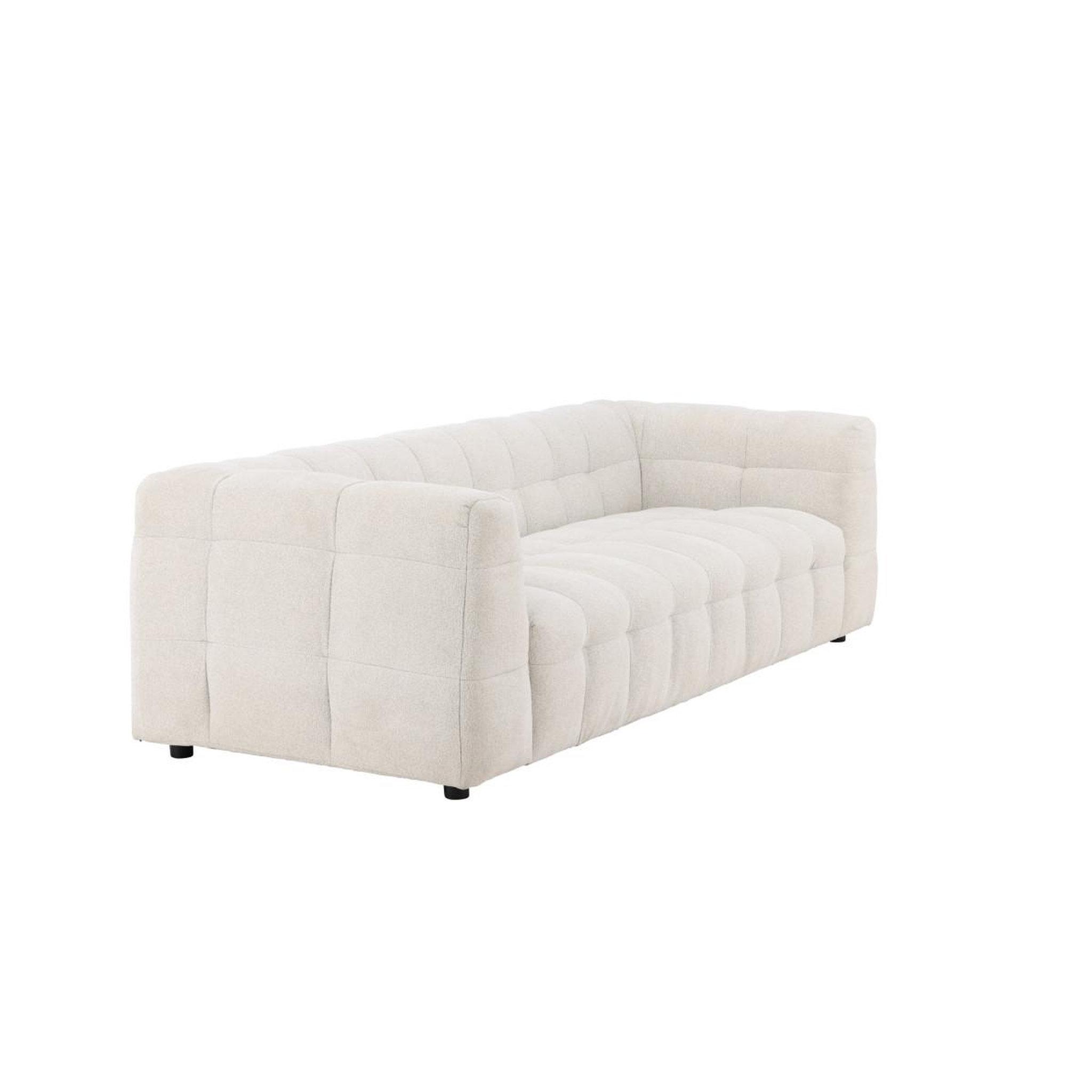 Voir la diapositive 3 : Paris Prix Canapé droit 3 places  malou  238cm beige