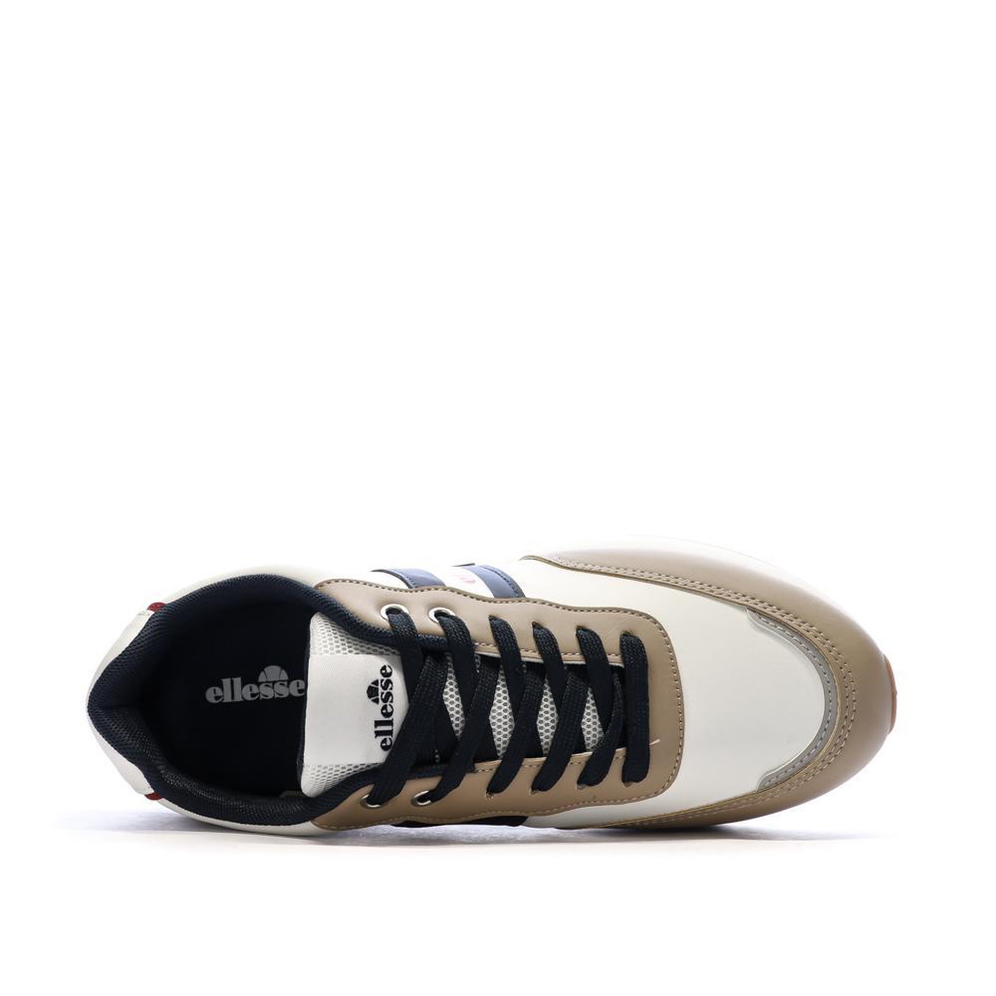 Voir la diapositive 4 : ELLESSE Baskets Beiges Homme Ellesse NARGIS