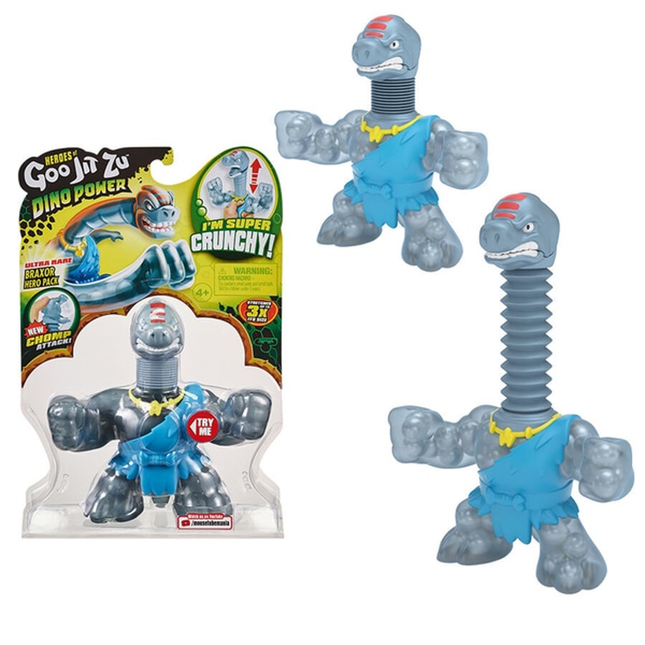 Voir la diapositive 4 : MOOSE TOYS FIGURINES 11 CM SAISON DINO GOO JIT ZU SAISON 3