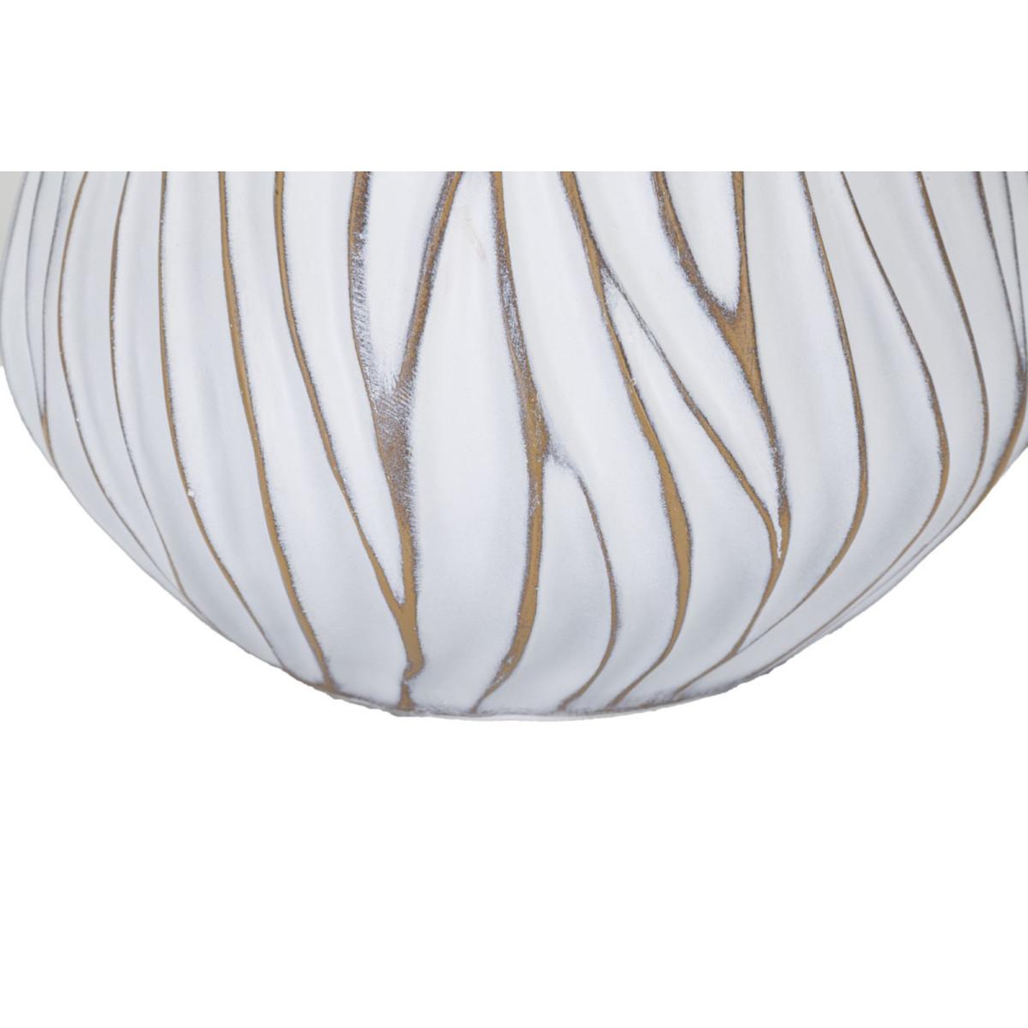 Voir la diapositive 4 : Paris Prix Lampe à poser en résine  honduras  48cm blanc & naturel