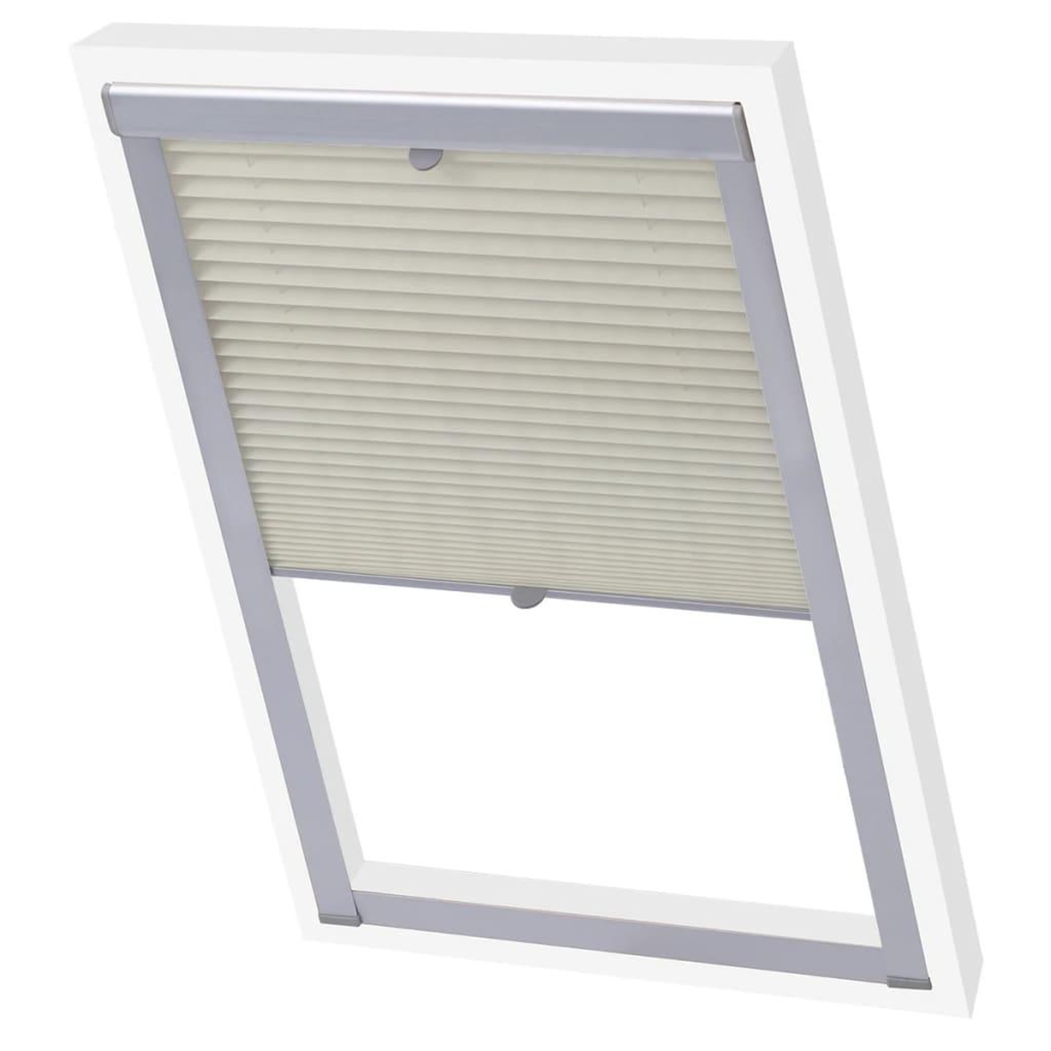Voir la diapositive 3 : VIDAXL Store plisse Creme P06/406