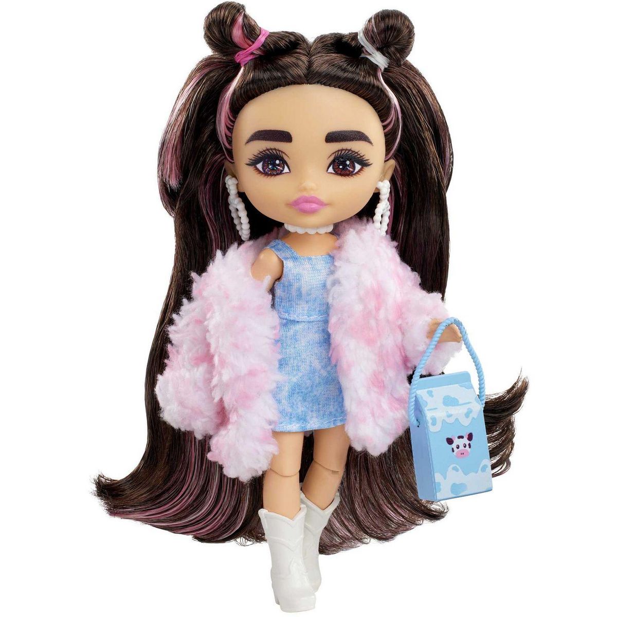 MATTEL Poupée Barbie Xtra mini DV