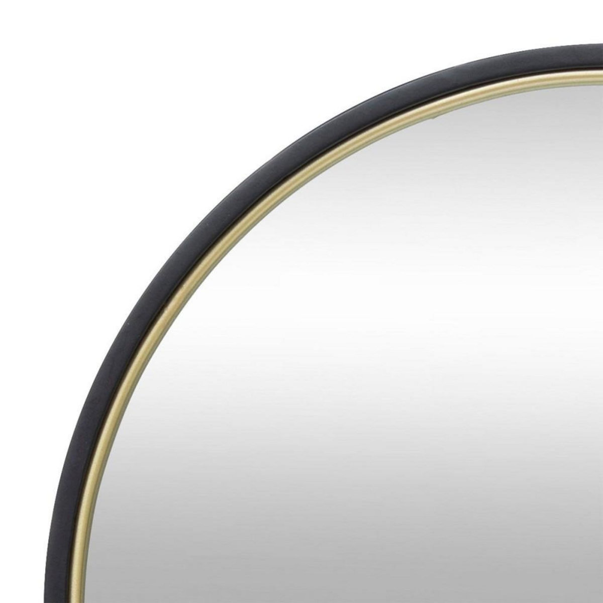 ATMOSPHERA Miroir métal rond Justin D48