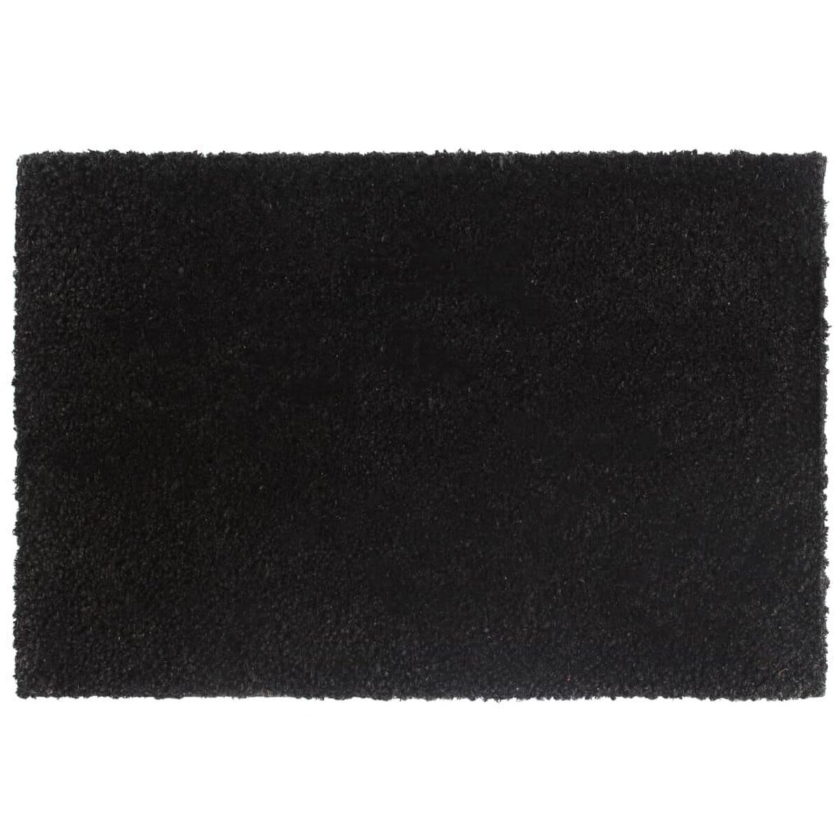 VIDAXL Tapis de porte 5 pcs noir 40x60 cm fibre de coco touffete