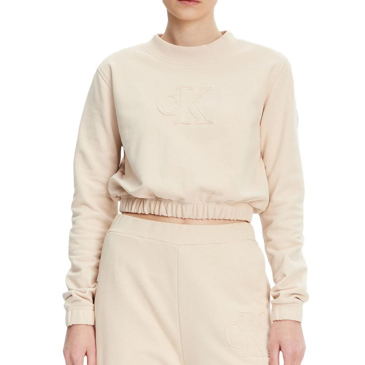 CALVIN KLEIN JEANS Sweat  Femme Calvin Klein Jeans Applique