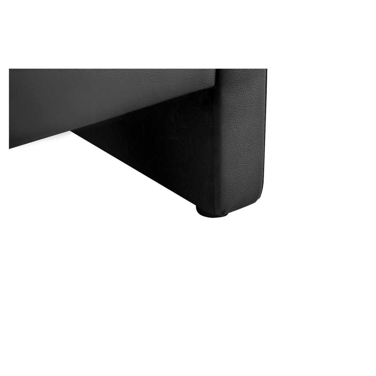 Table de chevet 2 tiroirs en PU LAGOA