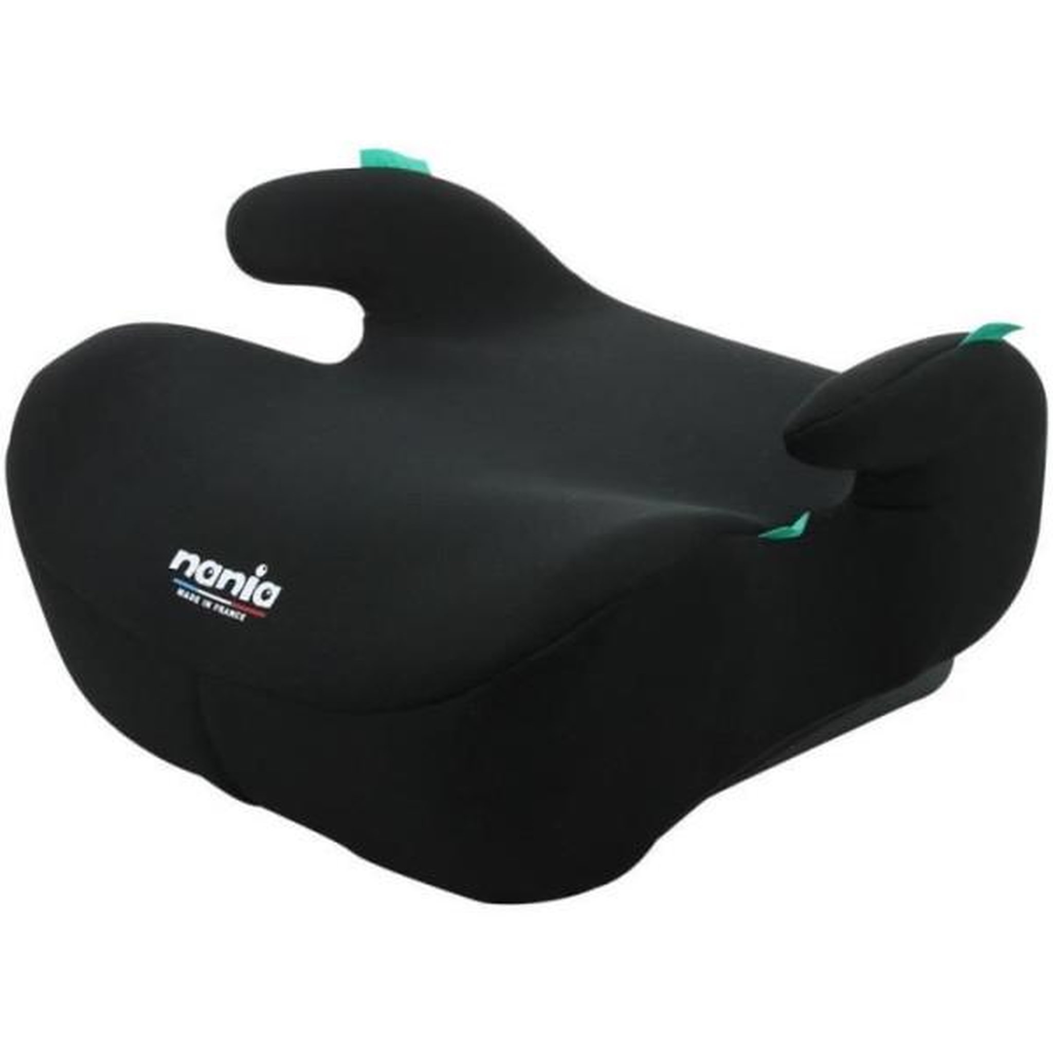 NANIA Siege Auto  réhausseur - NANIA - Bubble - Groupe 3 - 126-150 cm - I-Size - Ceinturé - Noir
