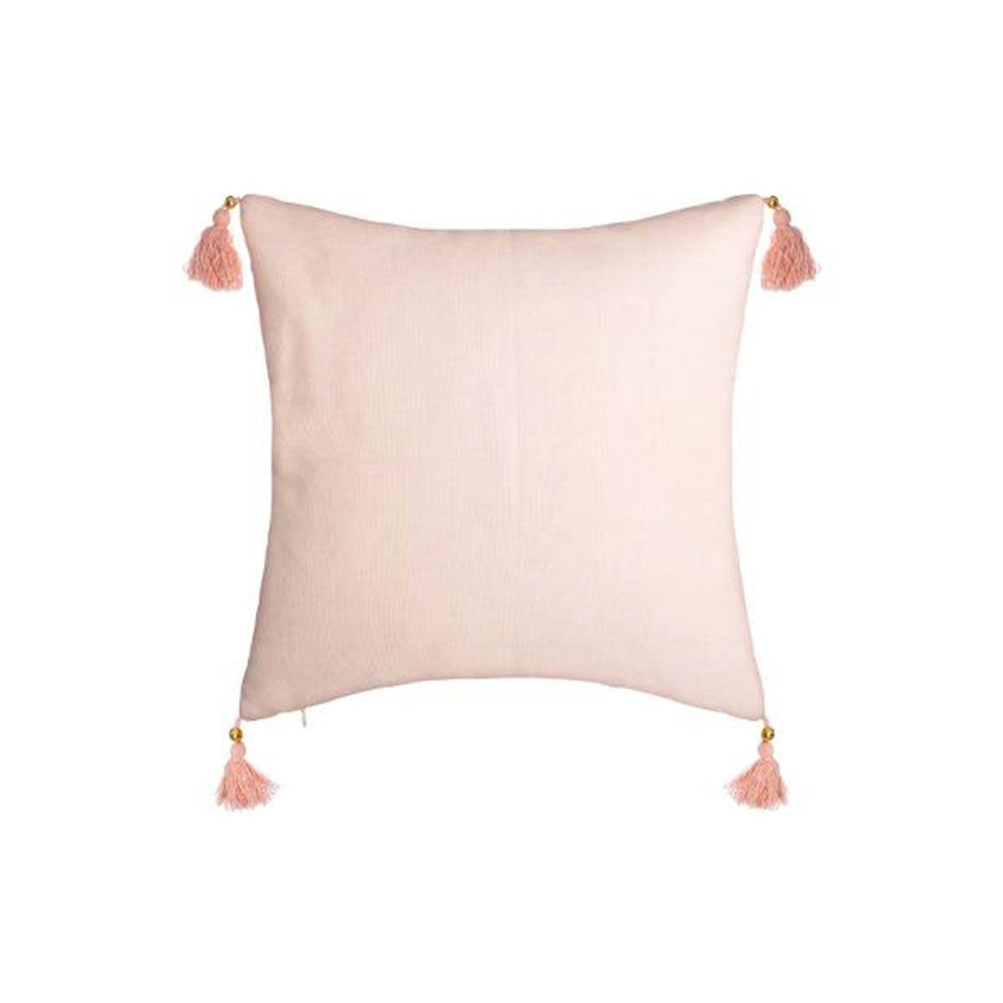 Voir la diapositive 2 : ATMOSPHERA Housse de coussin imprimé  hindou  40x40cm rouge
