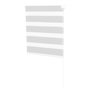 Voir la diapositive 1 : ID MARKET Store enrouleur zébré jour nuit 60 x 120 cm blanc