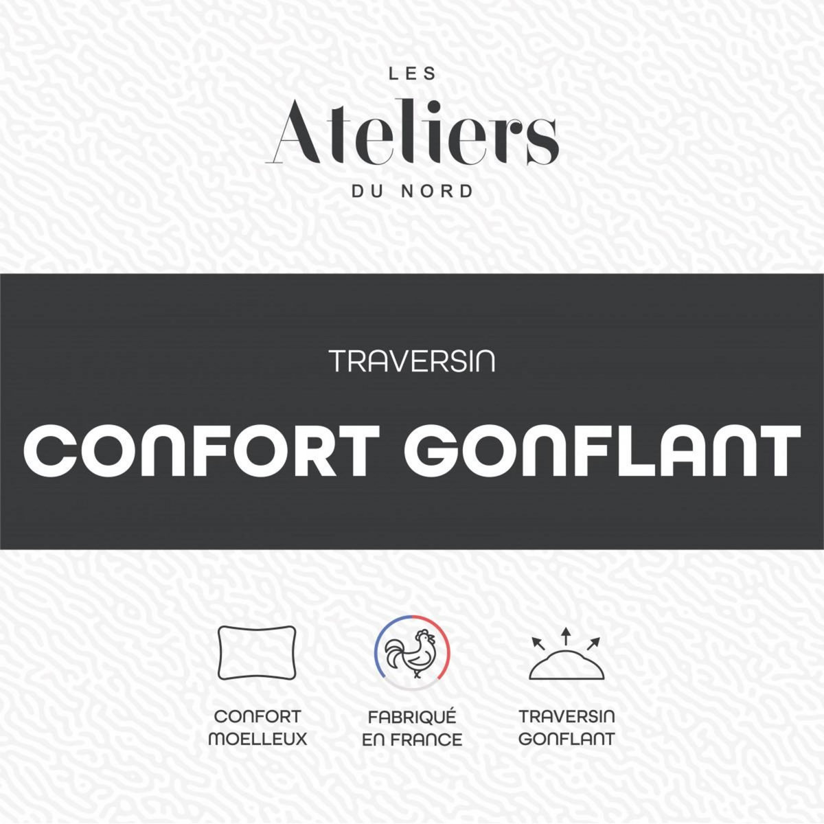 ATELIERS DU NORD Traversin Volume