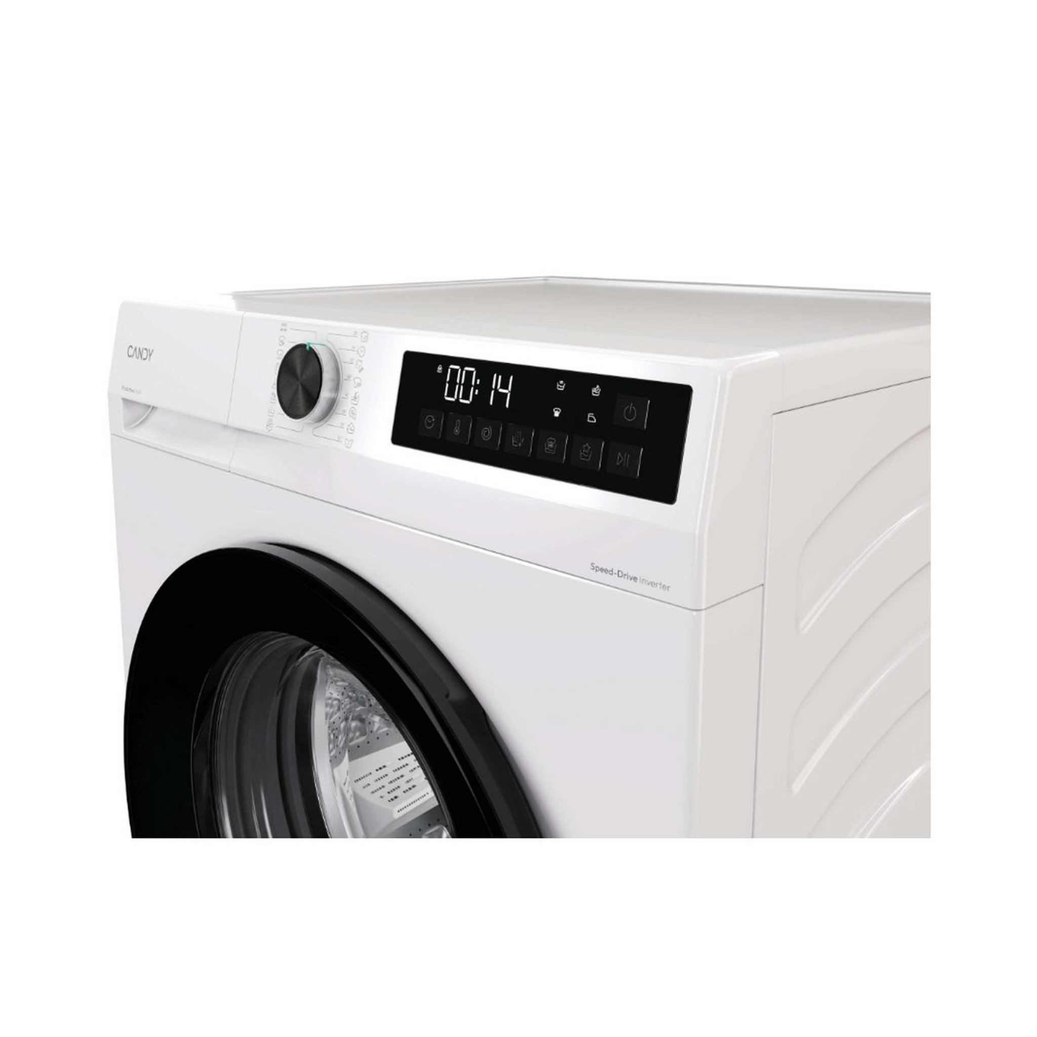 Voir la diapositive 5 : Candy Lave-linge frontal 8kg 1400 tours/min - gd48sb6-s
