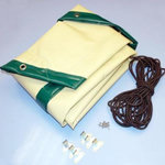 water'clip Bâche hivers pour piscine bois decagonale - 9,55 x 4,77 m