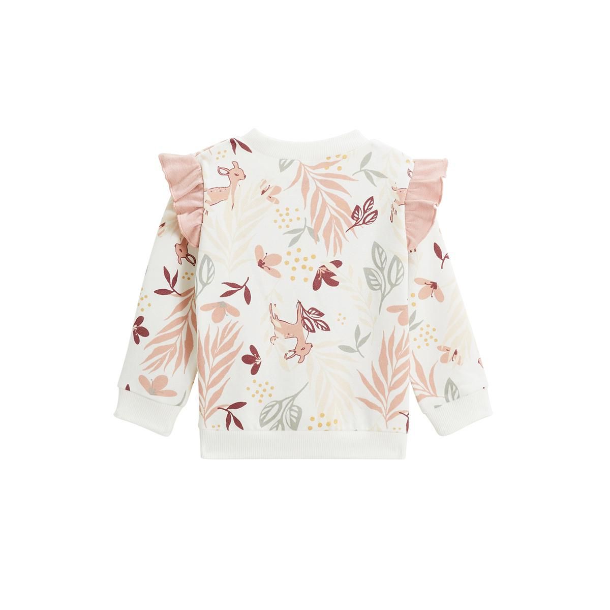 Petit Béguin Sweat-shirt bébé en molleton Oprah