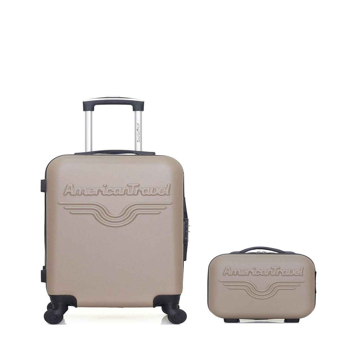 AMERICAN TRAVEL AMERICAN TRAVEL - LOT DE 2 - Valises cabine et vanity CHELSEA