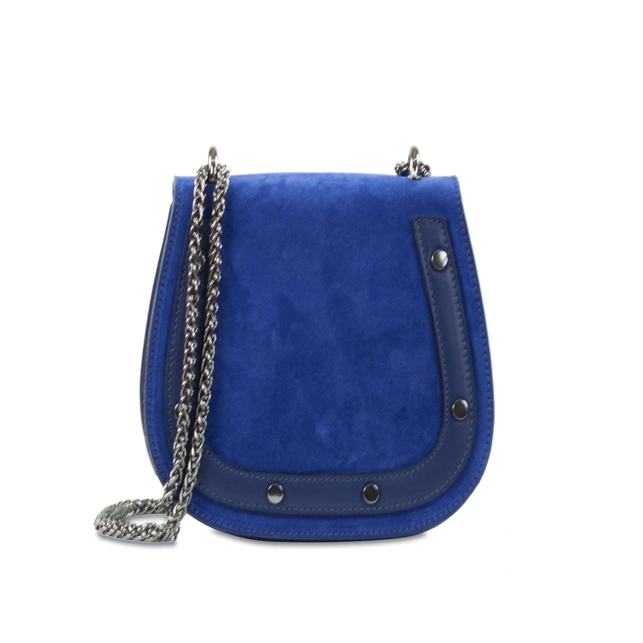 CARLA BELOTTI CARLA BELOTTI - Sac à main AMPARO 16 cm. Coloris disponibles : Marron, Vert, Bleu, Gris