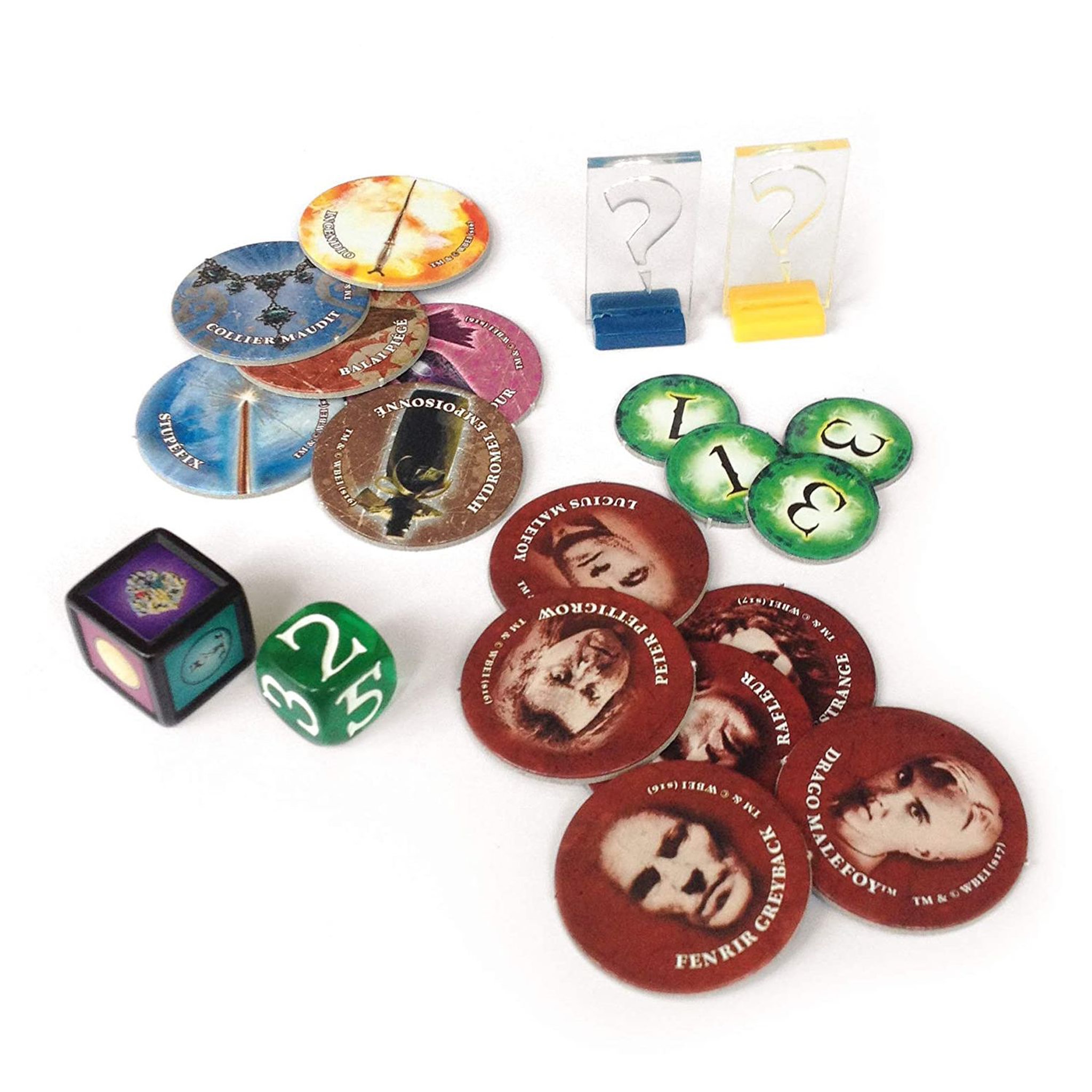 Voir la diapositive 3 :  WINNING MOVES Jeu Cluedo Harry Potter - Pack Blanc