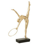 Paris Prix Gymnaste Cerceau sur Socle  Écart  35cm Doré & Noir