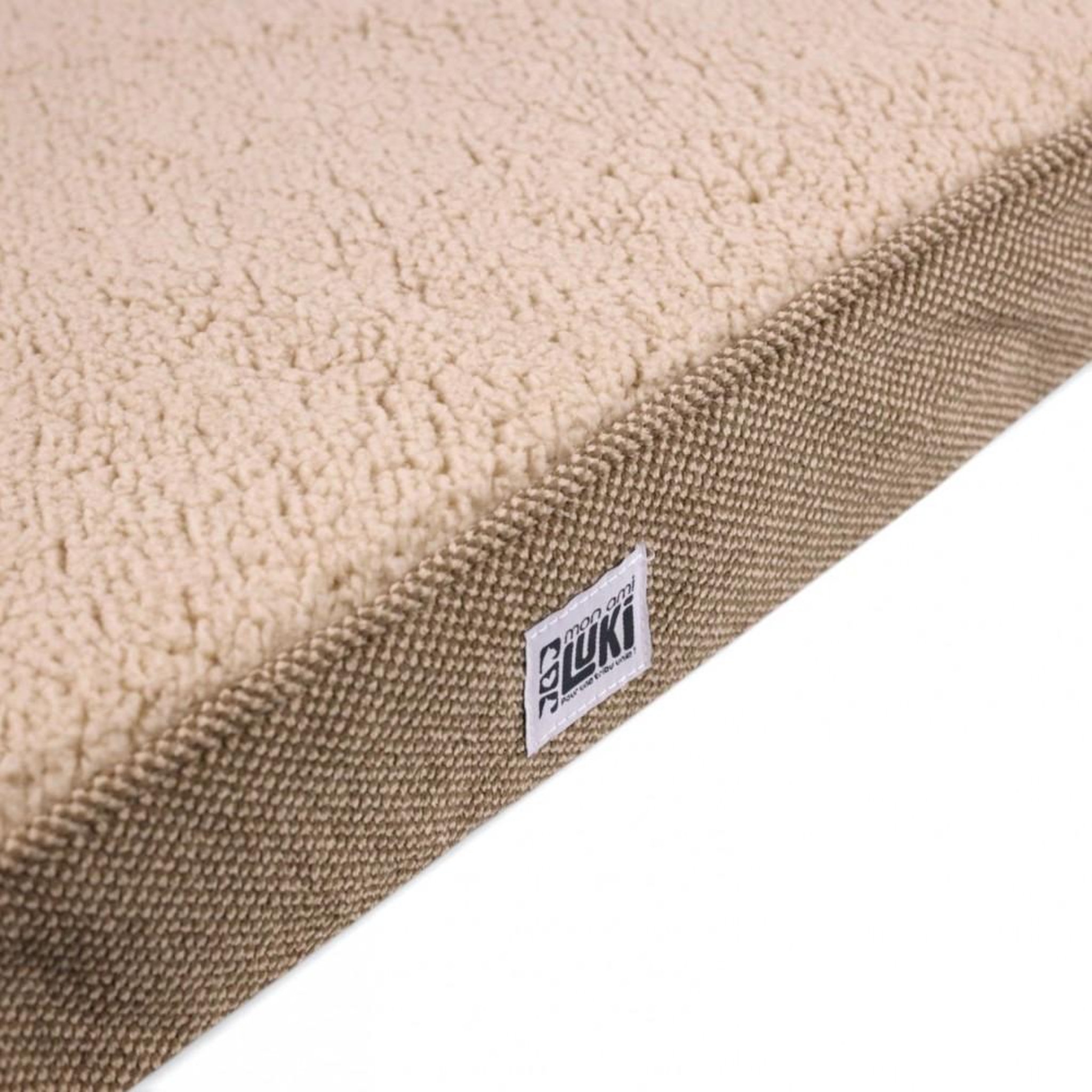 Voir la diapositive 4 : MON AMI LUKI Matelas antidérapant tissus - dessus mouton pour chien