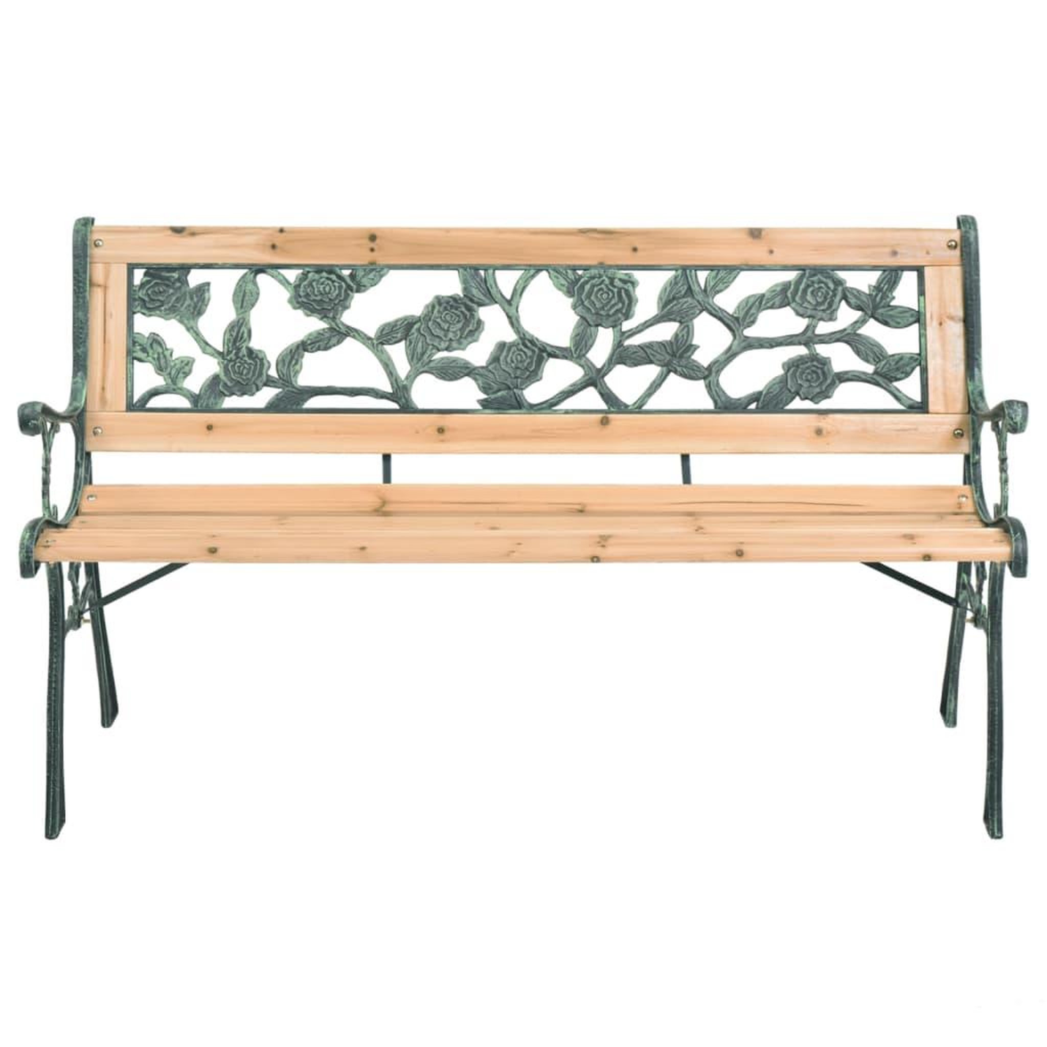 Voir la diapositive 2 : VIDAXL Banc de jardin 122 cm Bois