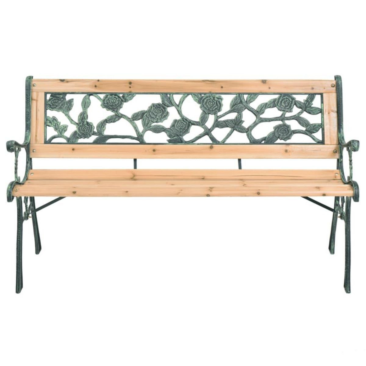 VIDAXL Banc de jardin 122 cm Bois