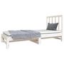 Voir la diapositive 3 : VIDAXL Lit coulissant sans matelas blanc 2x(90x190) cm