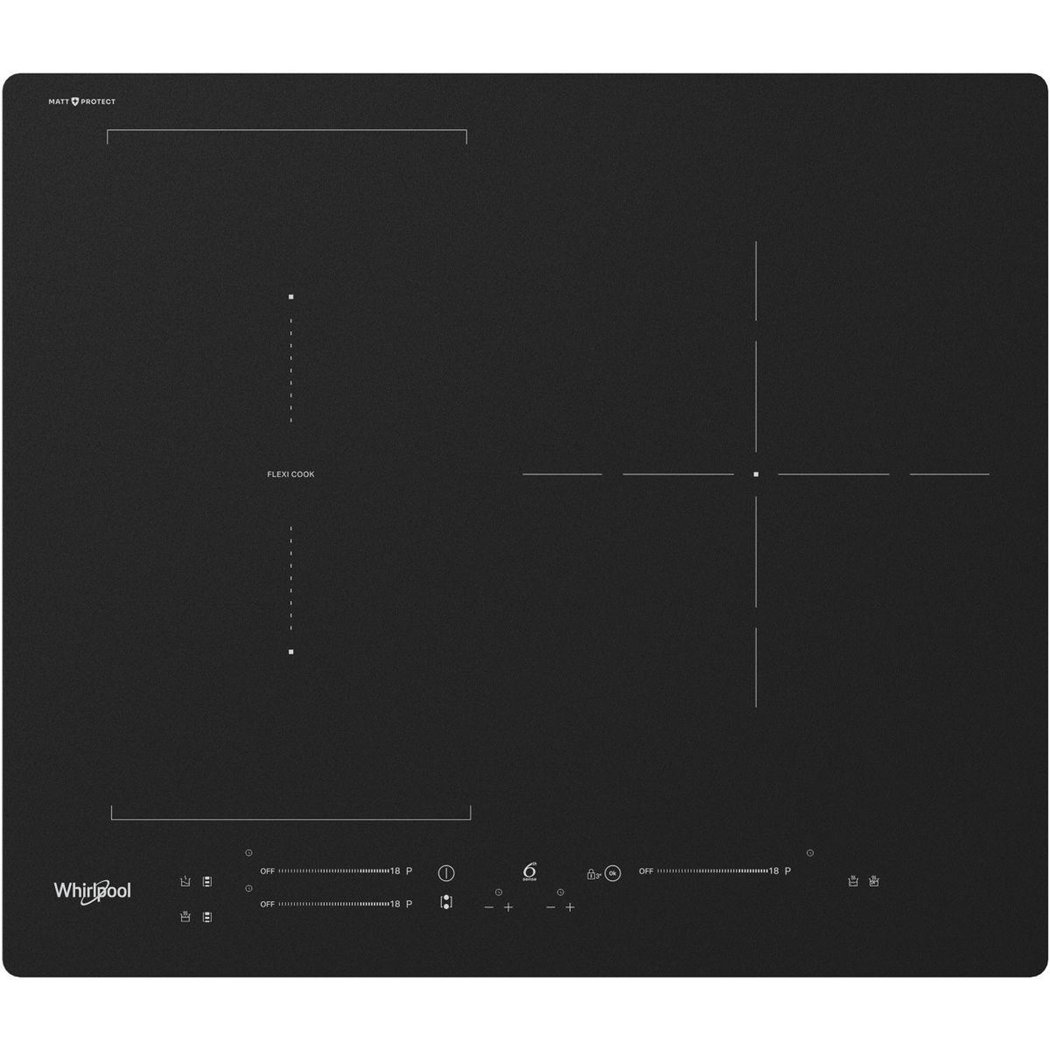 Whirlpool Plaque induction WLS9560NEBM Matt Protect