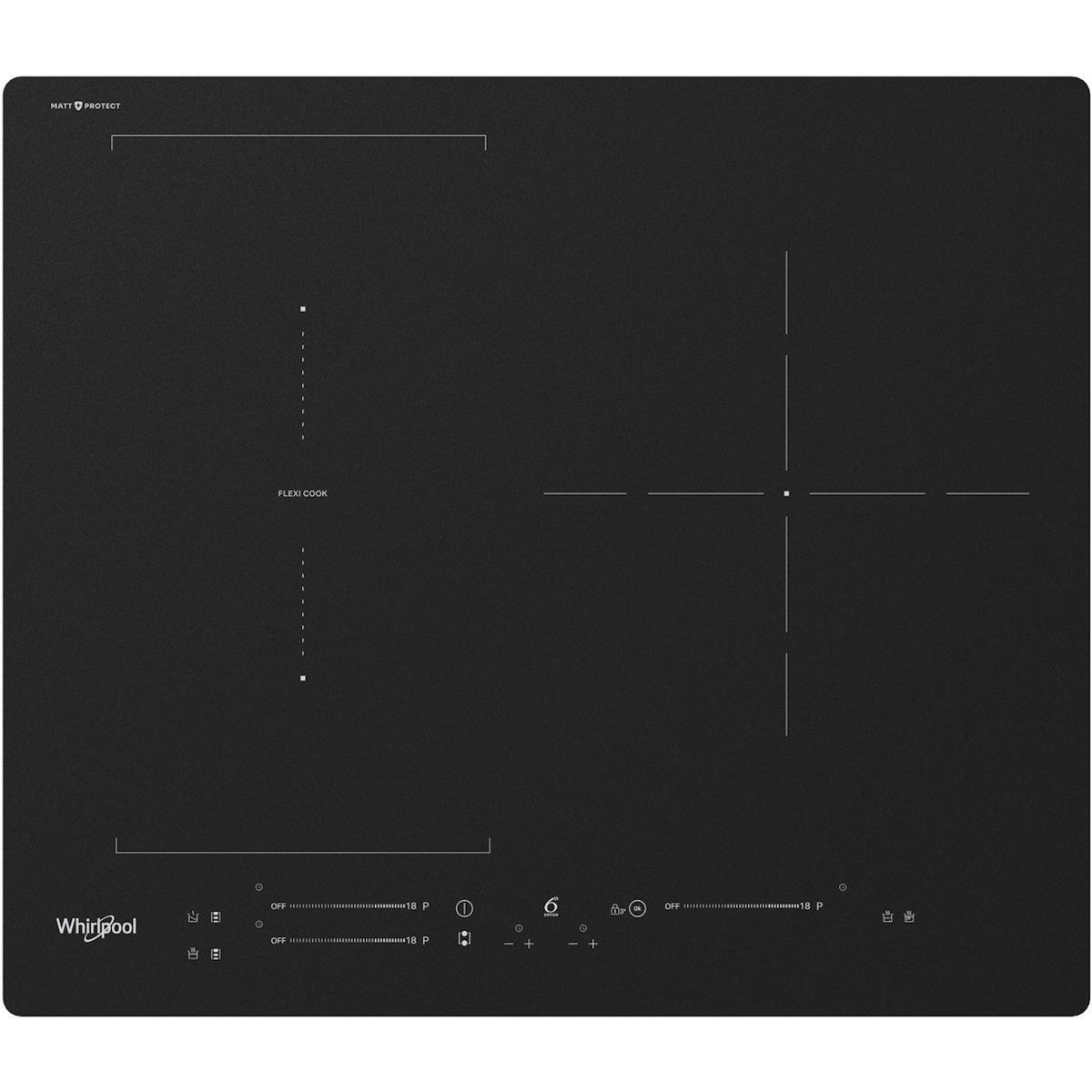 Whirlpool Plaque induction WLS9560NEBM Matt Protect