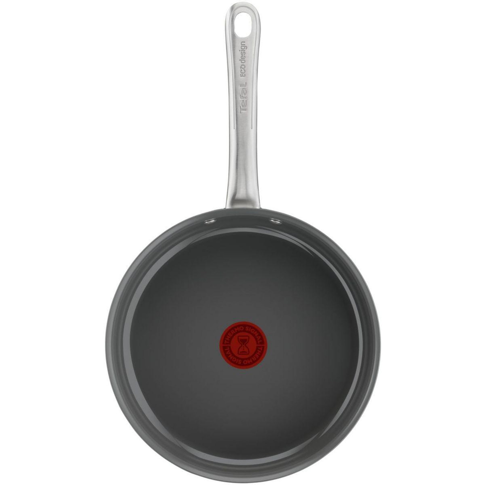 Voir la diapositive 2 : TEFAL Sauteuse manche fixe renew+ 24cm avec couvercle