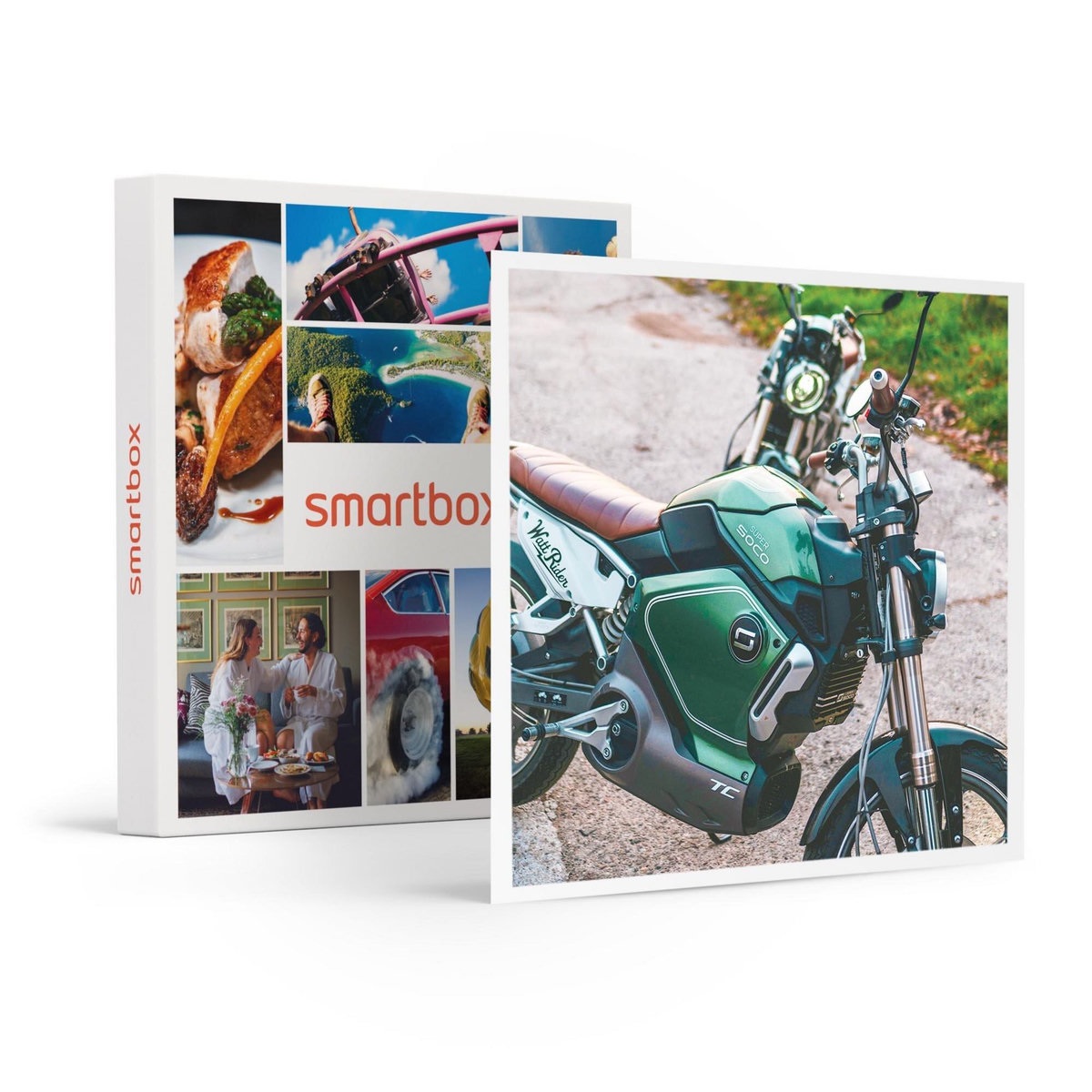Smartbox Sortie en motos électriques pour 4 personnes à Sélestat - Coffret Cadeau Sport & Aventure