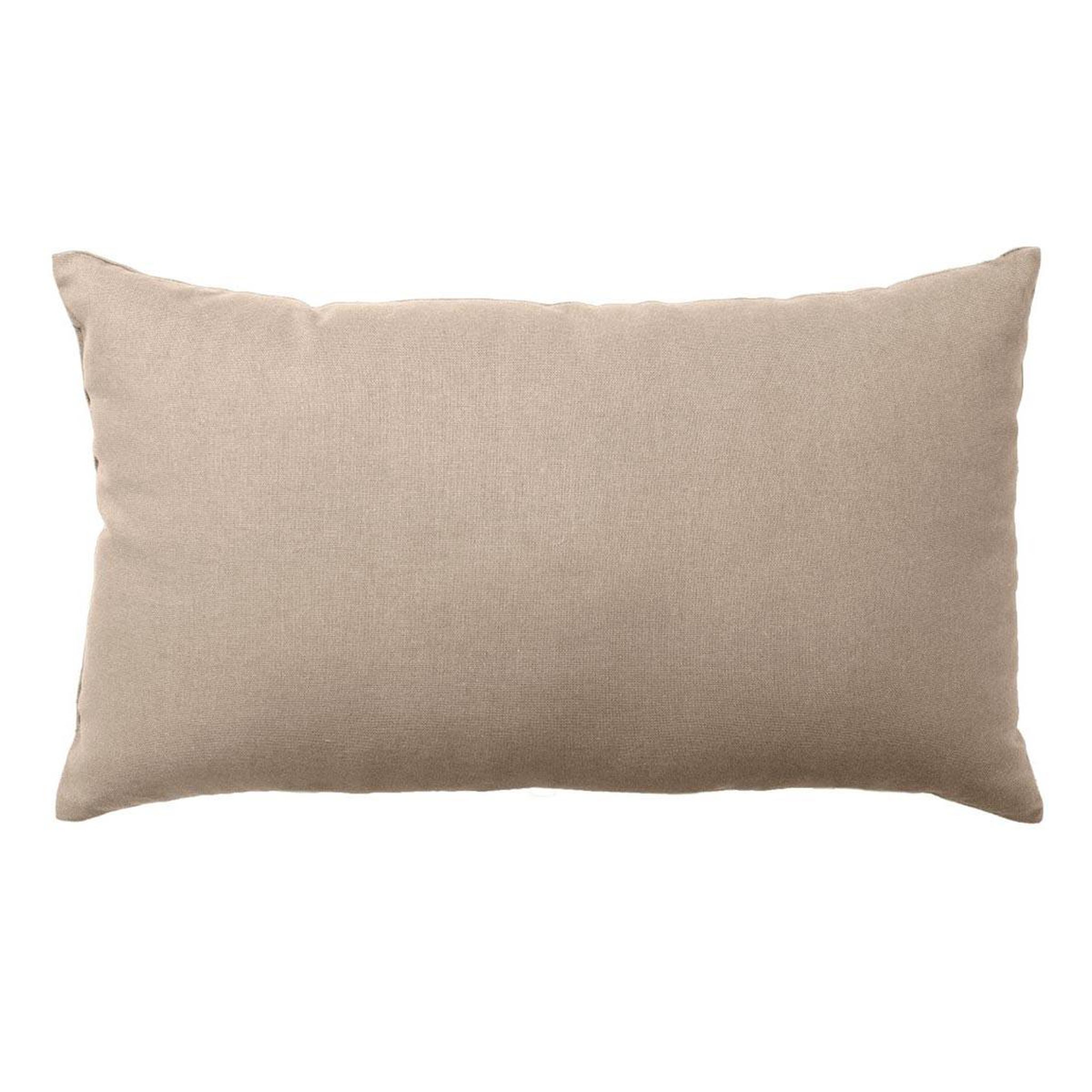 ENJOY HOME Coussin déco uni  panama  30x50cm naturel