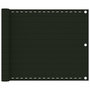 Voir la diapositive 1 : VIDAXL Ecran de balcon Vert fonce 75x400 cm PEHD
