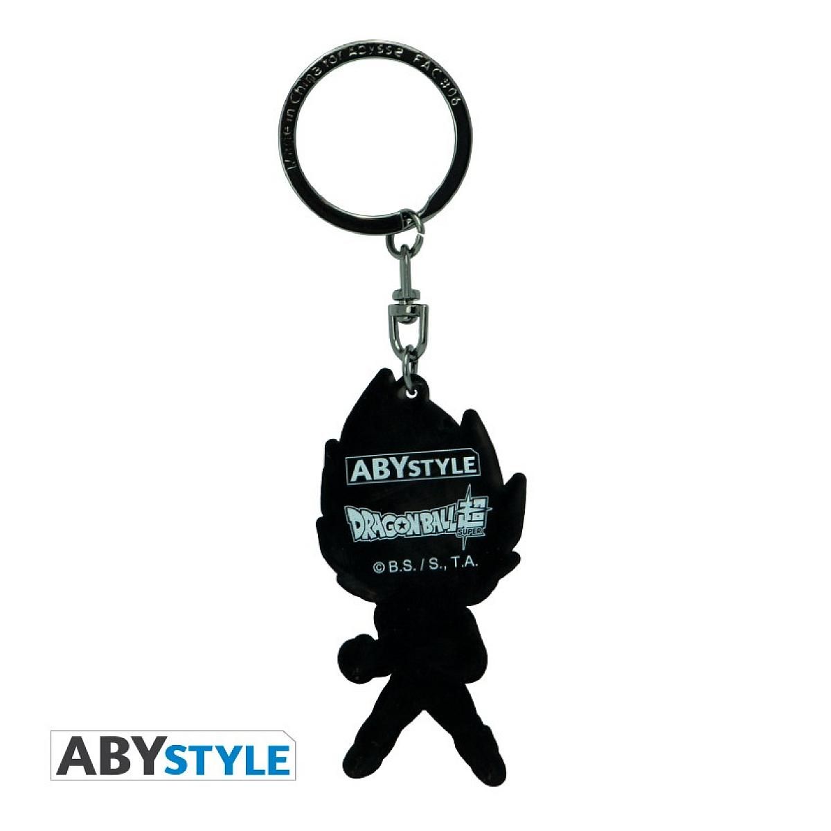 ABYstyle Porte-cles - Dragon Ball Super - Vegeta Saiyan Blue