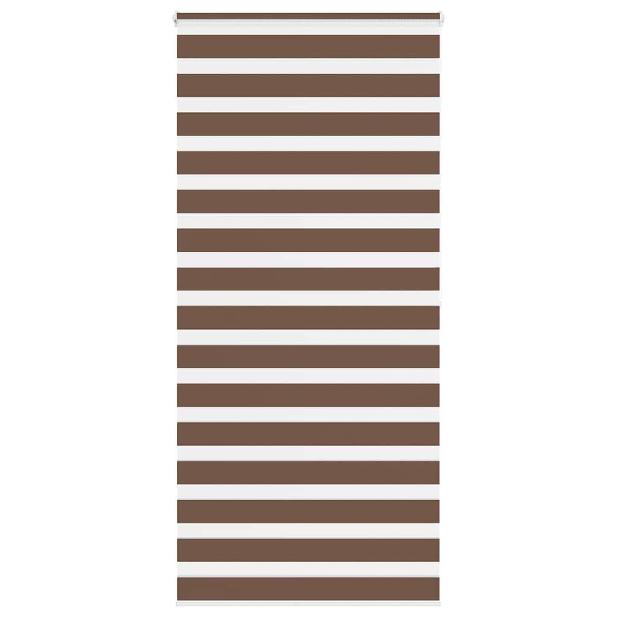 VIDAXL Store zebre marron 110x200cm largeur du tissu 105,9cm polyester