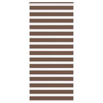 VIDAXL Store zebre marron 110x200cm largeur du tissu 105,9cm polyester