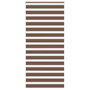 Voir la diapositive 1 : VIDAXL Store zebre marron 110x200cm largeur du tissu 105,9cm polyester