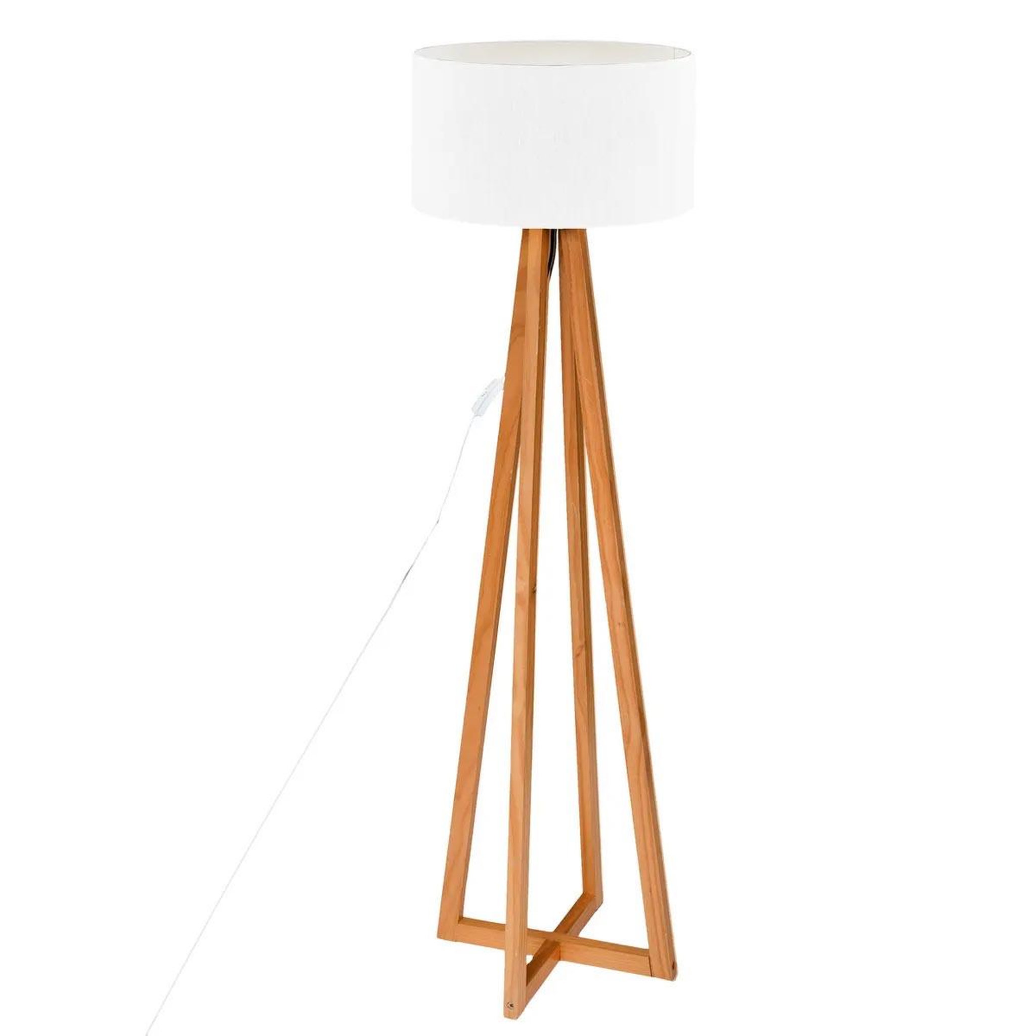ATMOSPHERA Lampadaire multi pieds design  pin  141cm blanc