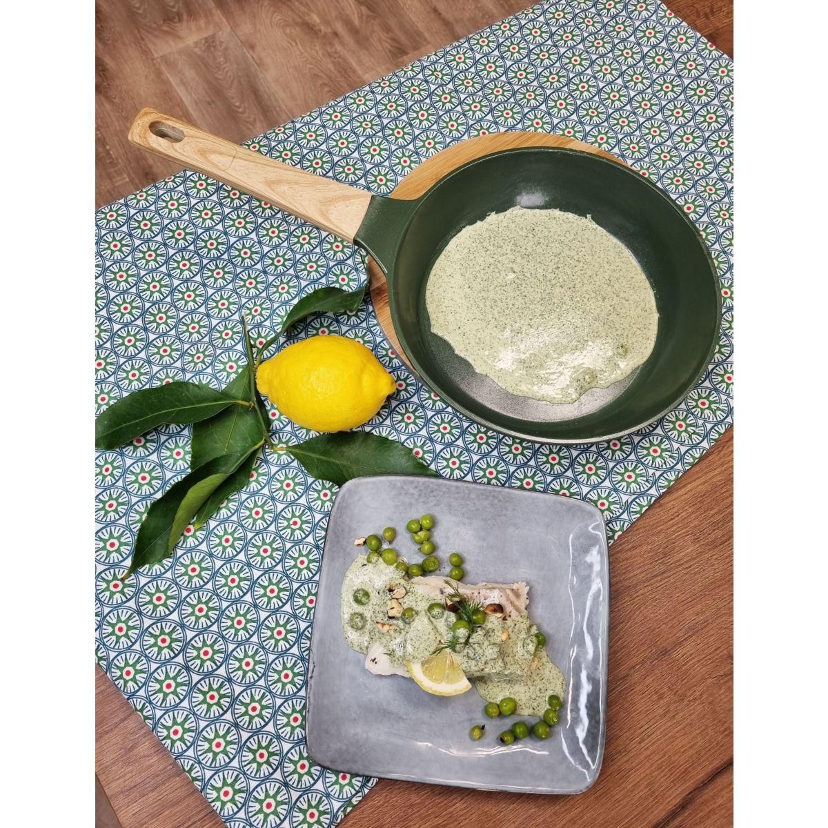 COOKUT Poêle 24 cm fougere - La Fabuleuse