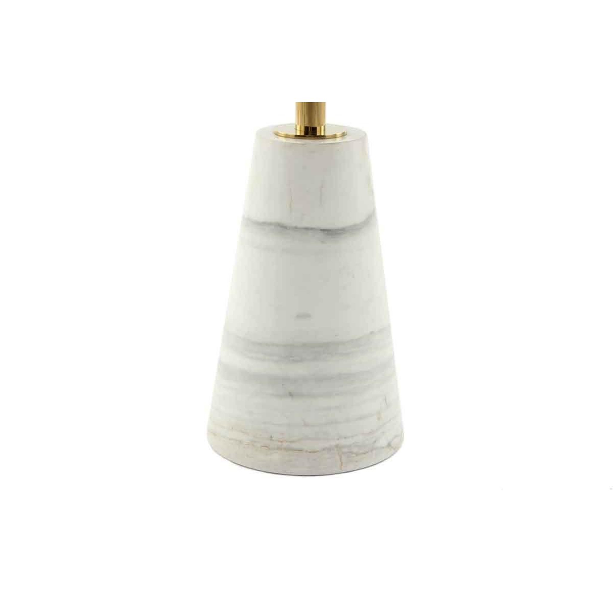 Voir la diapositive 4 : Paris Prix Table d'Appoint Design  Rocio  53cm Blanc & Or