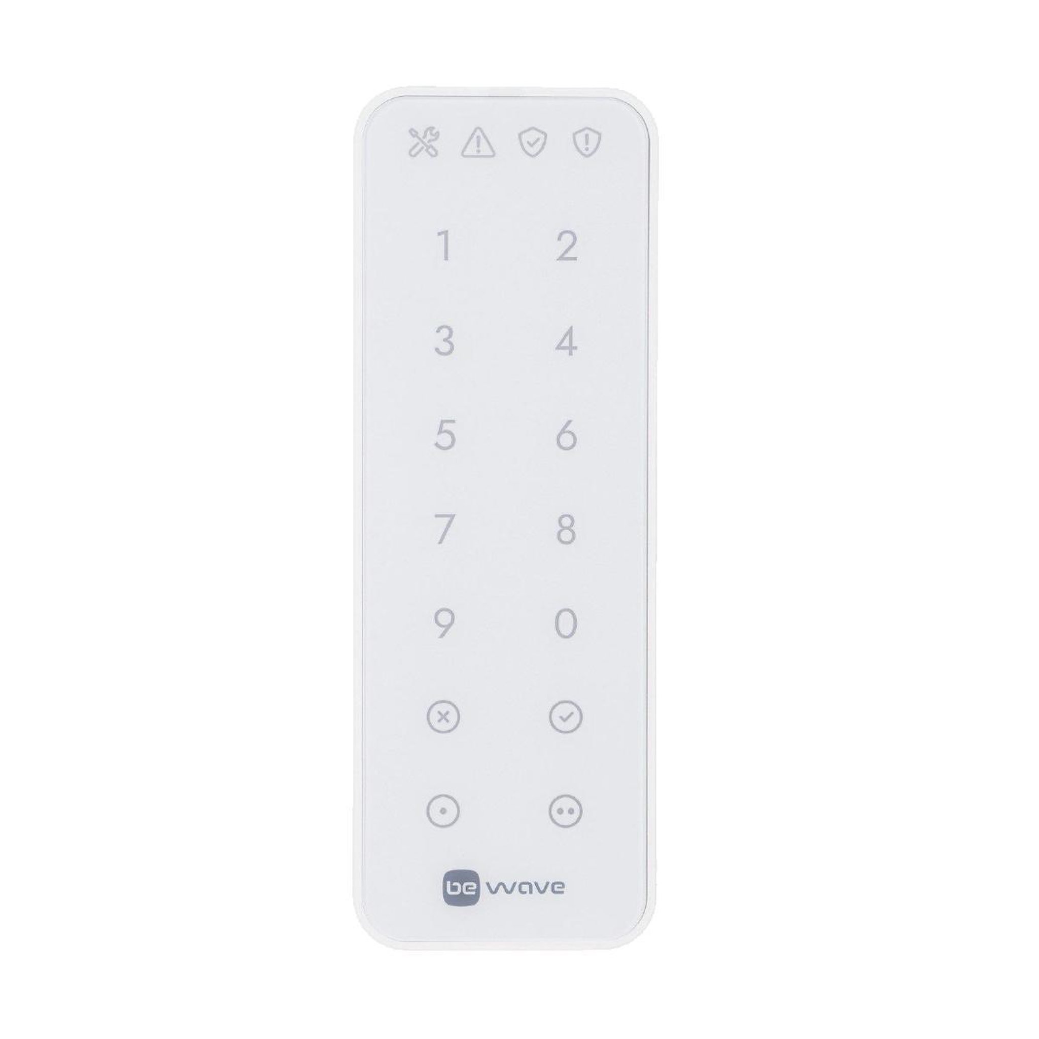 Voir la diapositive 2 : SATECHI Clavier Sans Fil Satel AKP-200-W Blanc