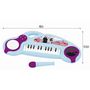 Voir la diapositive 2 : Lexibook Piano électronique La Reine des Neiges avec effets lumineux et microphone