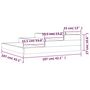 Voir la diapositive 6 : VIDAXL Jardiniere 107x107x27 cm Bois massif de pin