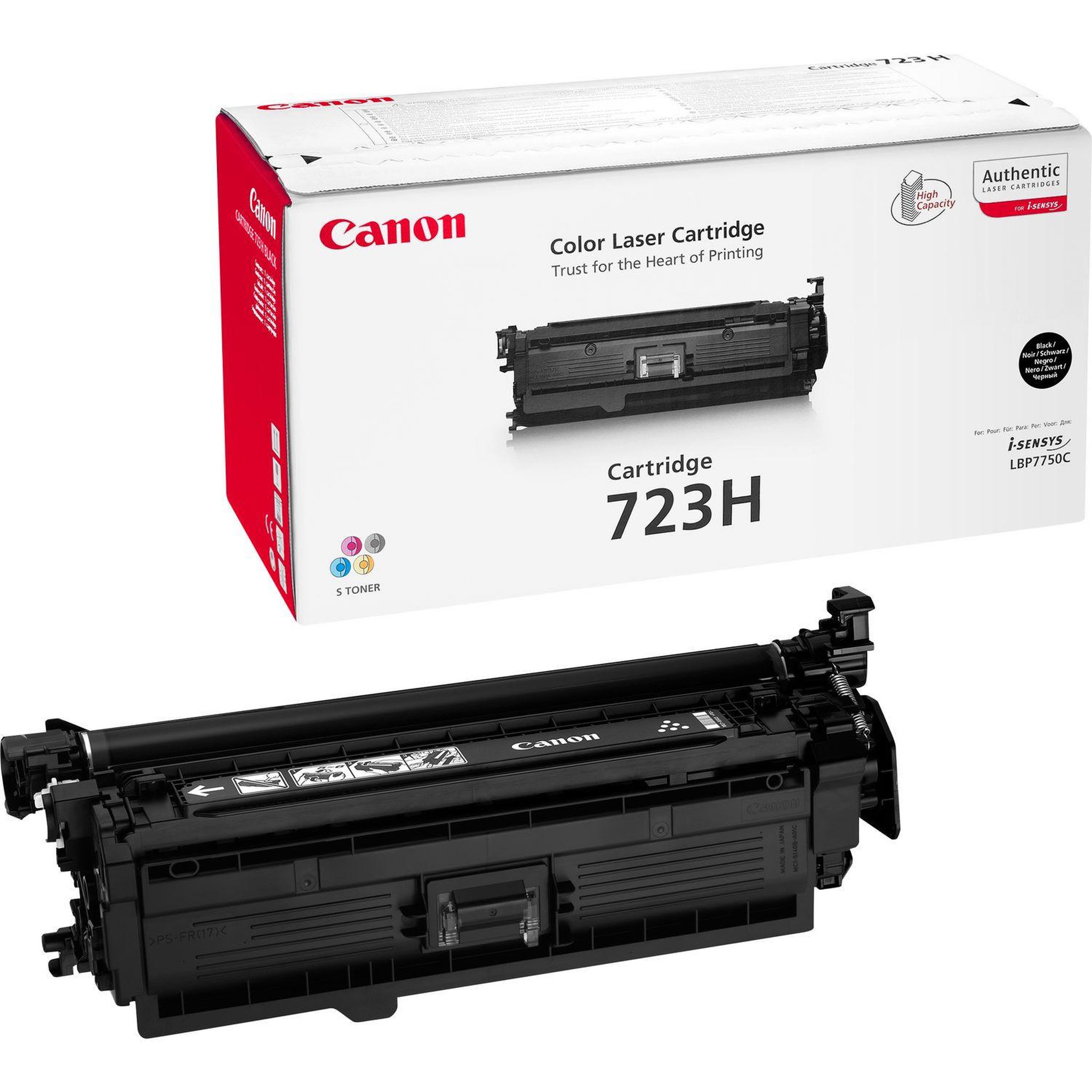 Voir la diapositive 2 : Canon Canon 723h cartouche de toner 1 pièce(s) original noir