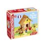 Voir la diapositive 3 : JeuJura - Ma ferme en bois - 60 pcs