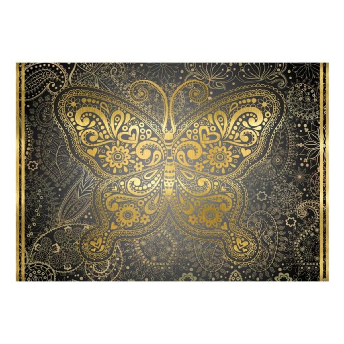 Paris Prix Papier Peint  Golden Butterfly