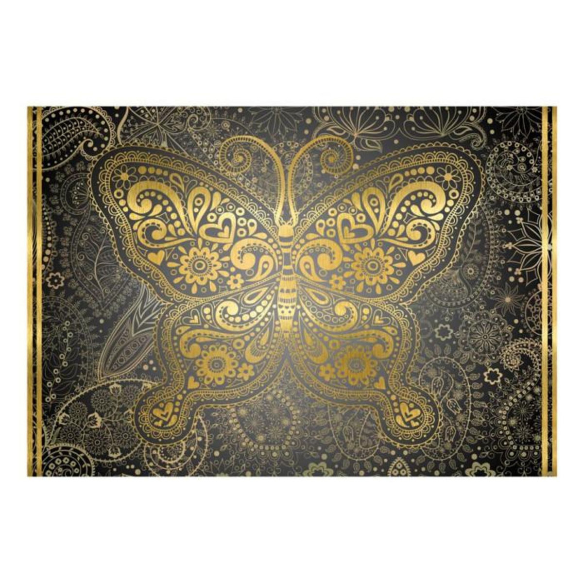 Paris Prix Papier Peint  Golden Butterfly