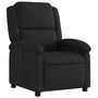 Voir la diapositive 2 : VIDAXL Fauteuil inclinable Noir Tissu