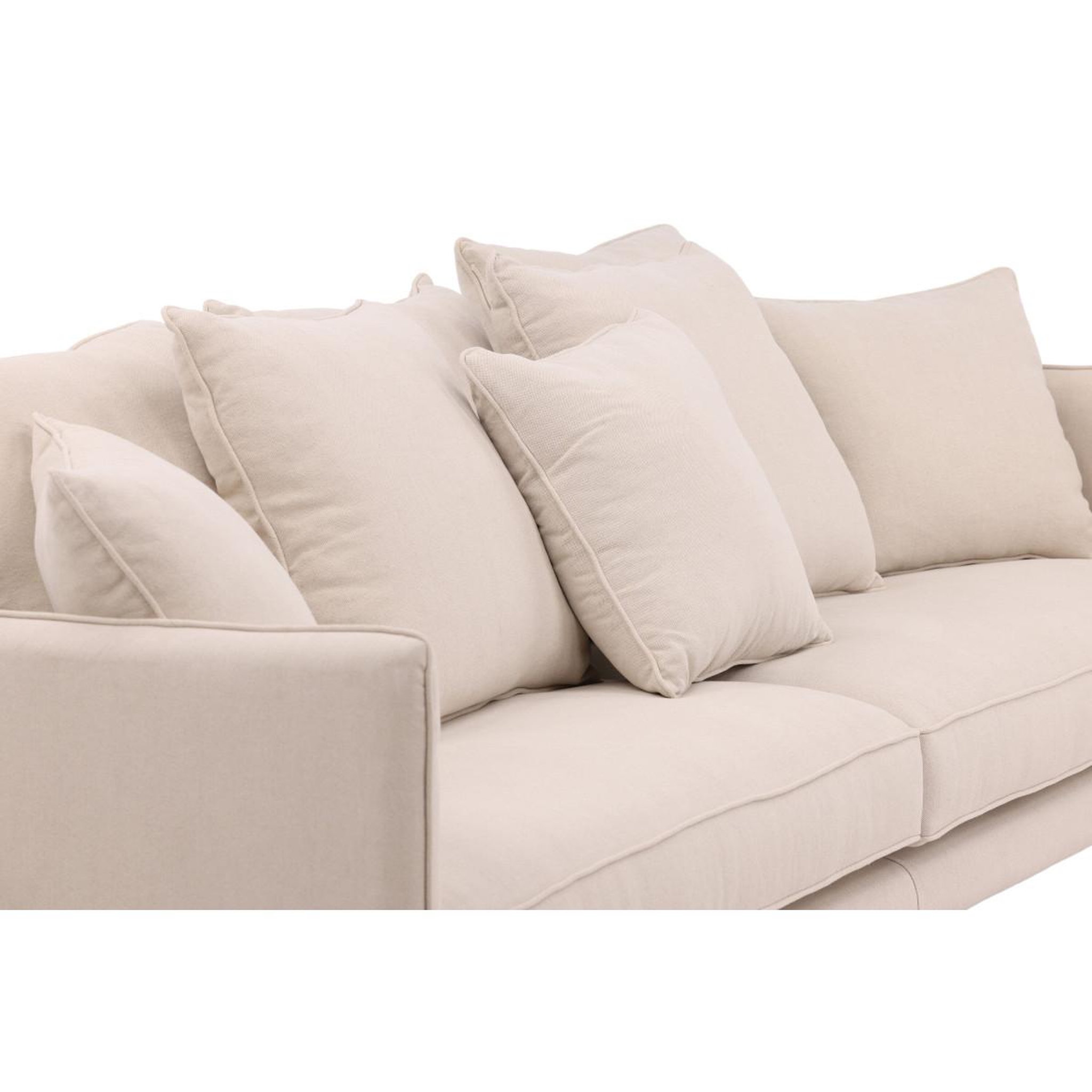 Voir la diapositive 6 : Paris Prix Canapé droit 3 places  segelskaren  240cm beige