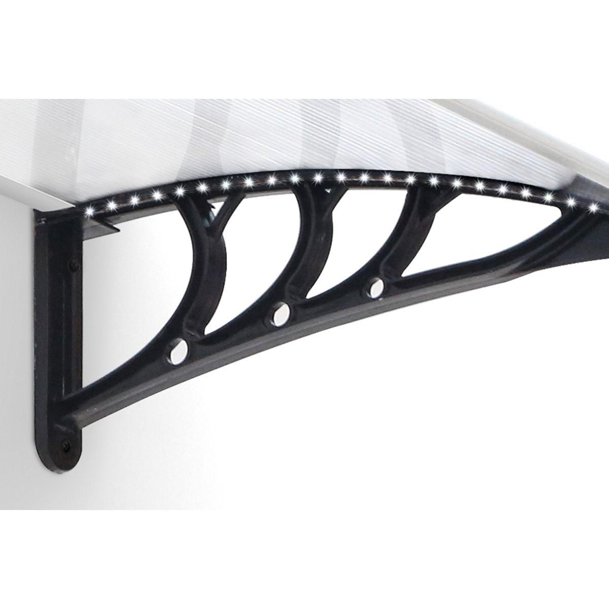 Inkazen Marquise transparente LED 80 x 100 cm